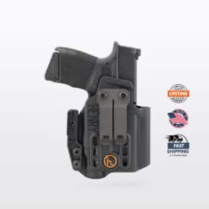 ember-hellcat-front-badge Ember Holster for Springfield Hellcat with TLR-7 Sub Weapon Light