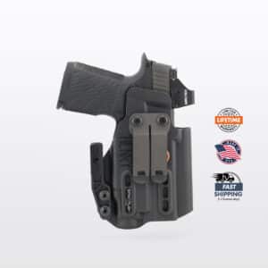 ember-p365-front-badge Ember Holster for Sig P365/XL with TLR-7 Sub Weapon Light