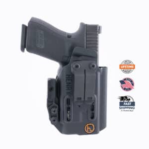 G17-HLX-trust Ember Holster for GlockĀ® 17/19/23 (9mm/.40) with TLR-7 HL-X Weapon Light