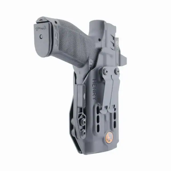 Ember holster for Walther PDP, belt clips
